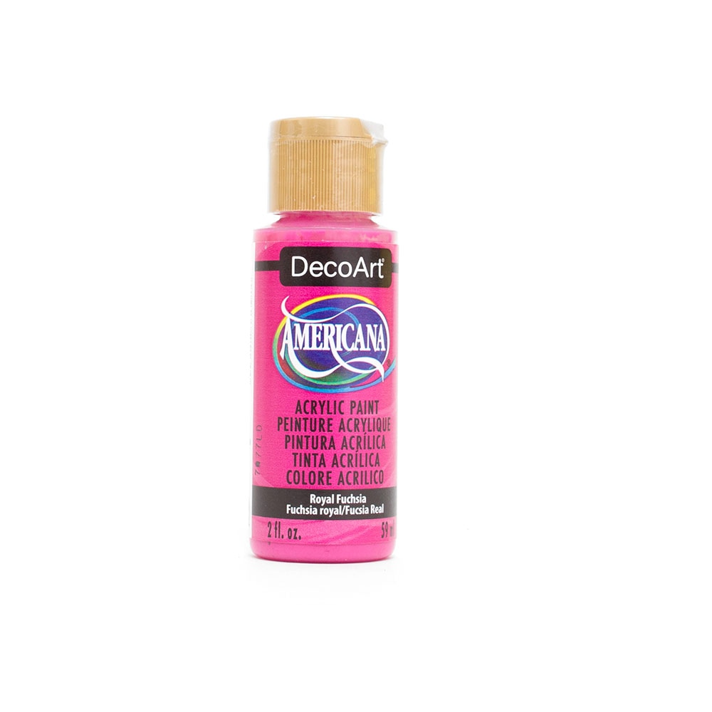DecoArt, Acrylic, Art & School, Americana, 2 ounce, 30369, Royal Fuchsia